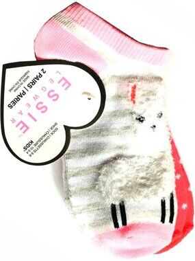 KIDS Llama Striped Socks + Polka Dot Socks